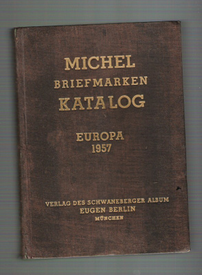 Michel, katalog, Europa 1957.