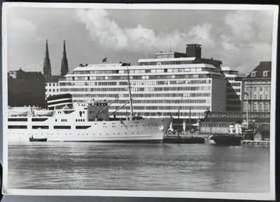 Laivakortti "Aallotar" Turkkiin 1959, erikoismerkillä