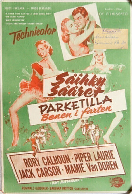 Elokuvajuliste: Säihkysääret parketilla (Mamie Van Doren)