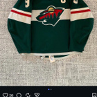 Mikko Koivu Minnesota Wild Game worn C-paita - pikkukuva 1