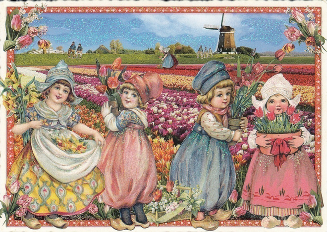 Tulppaanipelto (Tausendschön-kortti)