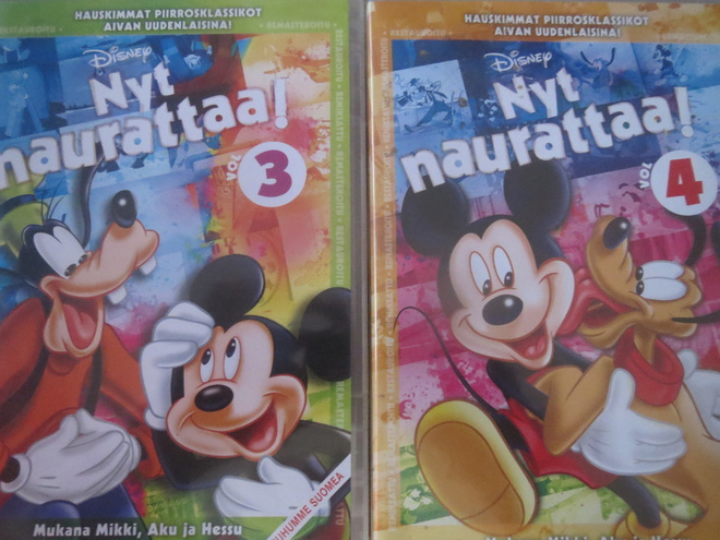 Walt Disney: Nyt naurattaa! Vol 3 & 4  2DVD