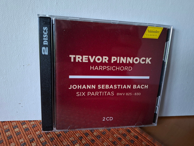 Bach:Six Partitas BWV 825 - 830-Trevor Pinnock 2CD