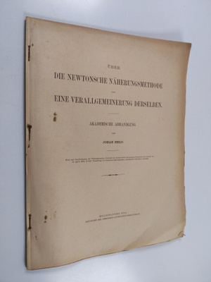 Johan Helo : Uber die Newtonsche Näherungsmethode und ein...