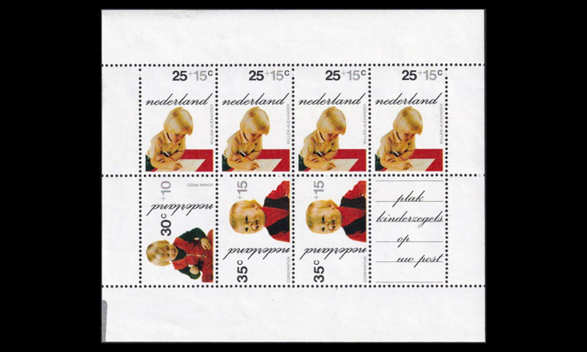 Alankomaat 1001BL11 ** Voor het Kind prinssit (1972)