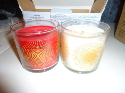 Partylite pienet kynttiläpurkit pari