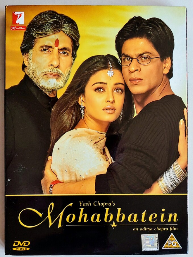 MOHOBBATEIN – Bollywood-DVD 2000, tekstitys mm. englanniksi