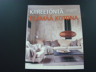 Kiireetöntä elämää kotona, sisustuskirja