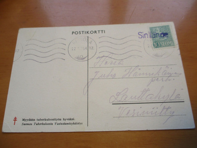 1954 Sinilähde rivil s + Heinola