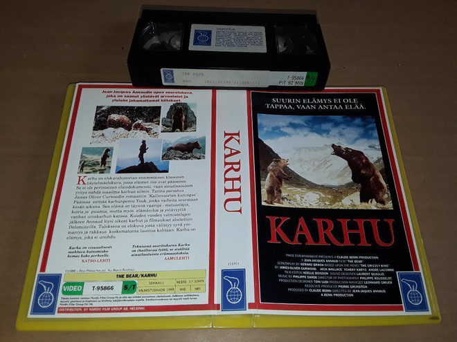 Karhu - SF VHS (Oy Nordic Film Group Ab)
