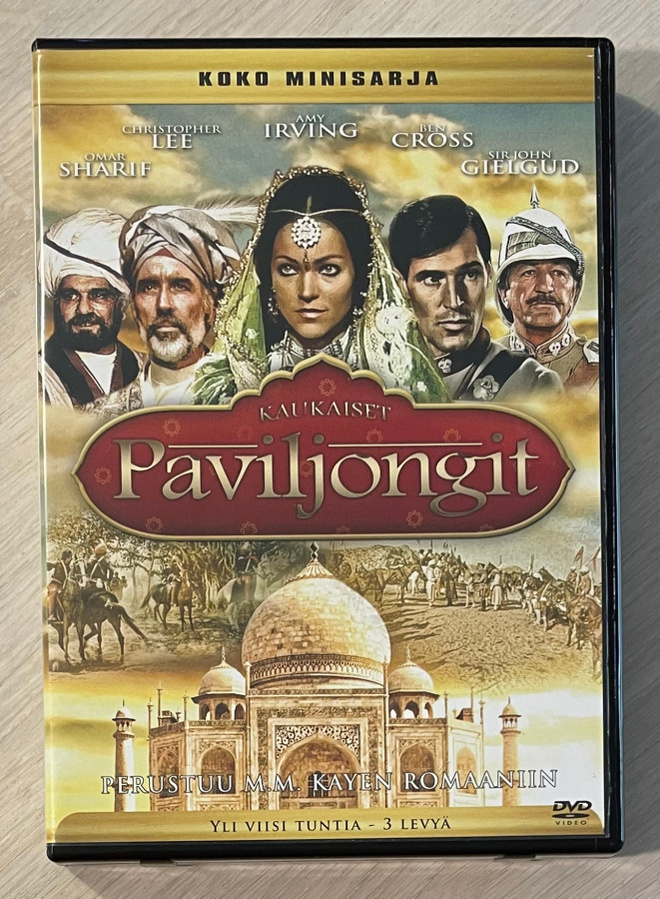 Kaukaiset paviljongit (1984) koko sarja (3DVD)