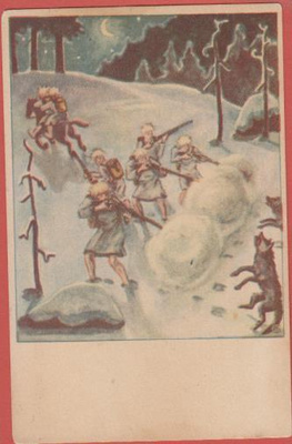 Tuure Saloranta Veljekset suden pyynnissä