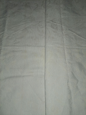 Luonnonvaalea sisustuskangas 140x115cm