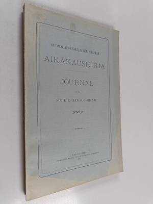 Suomalais-ugrilaisen seuran aikakauskirja XXIV = Journal ...
