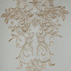 Pitsiapplikaatio beige / kulta 39 x 24 cm - pikkukuva 2