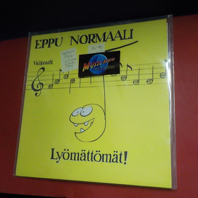 EPPU NORMAALI - LYÖMÄTTÖMÄT EX+/M- LP FIN -89 PAINOS