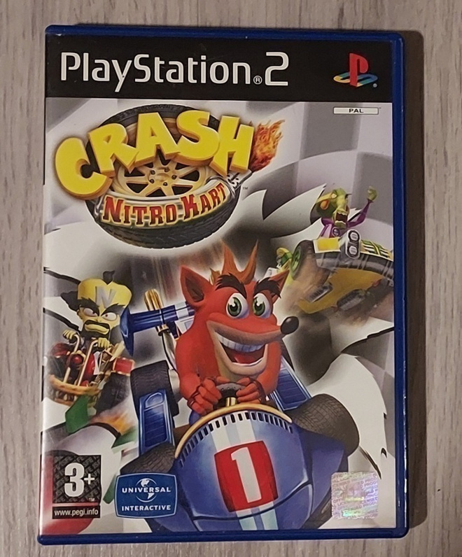 * Crash Nitro Kart PS2 PAL Lue Kuvaus