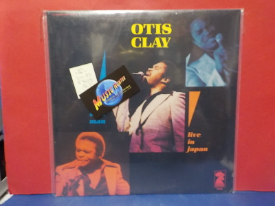 OTIS CLAY - LIVE IN JAPAN UUSI U.S -85 PRESS 2LP