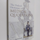 Peter McDonald : Oxford dictionary of medical quotations ... - pikkukuva 1