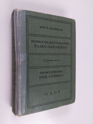 Knut Cannelin : Suomalais-ruotsalainen tasku-sanakirja