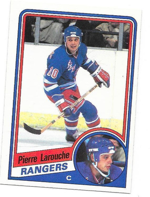 1984-85 OPC #145 Pierre Larouche New York Rangers