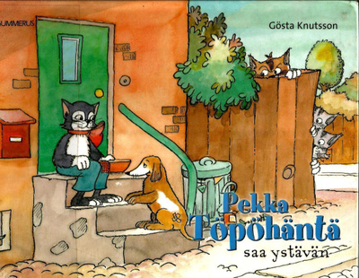 GÖSTA KNUTSSON Pekka Töpöhäntä saa ystävän