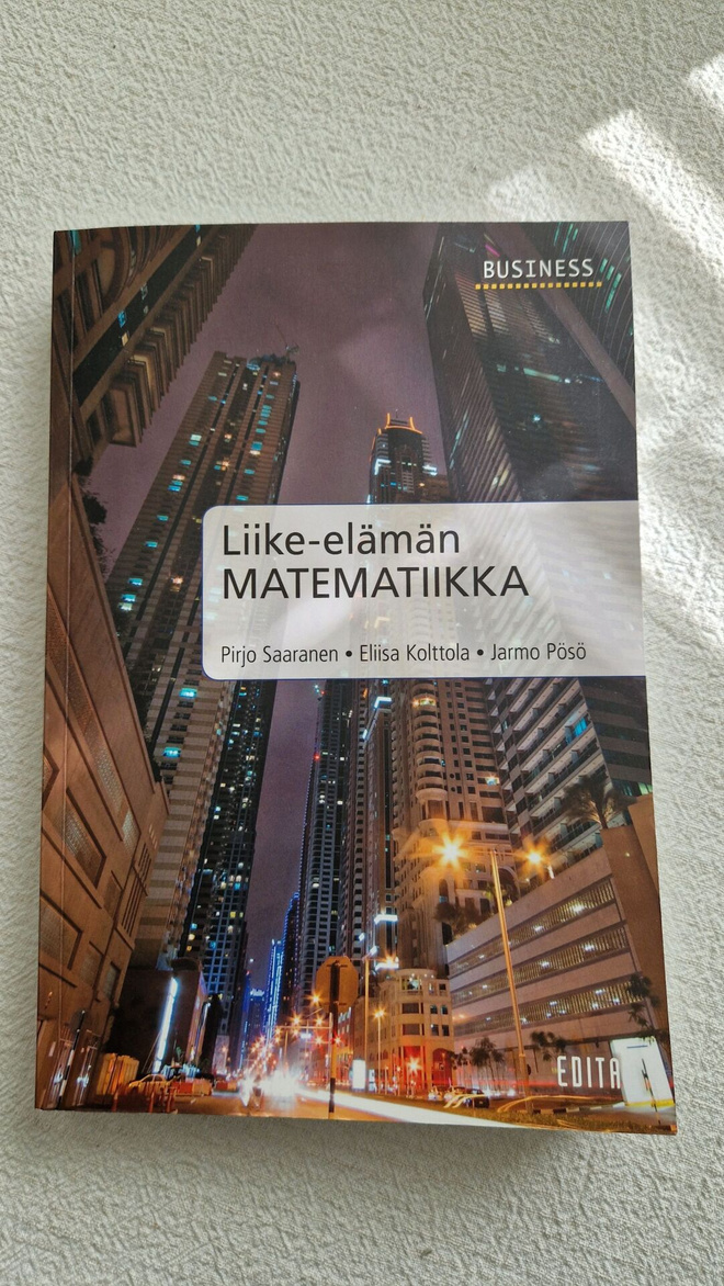Liike-elämän matematiikka (11.-12. painos / 2017)