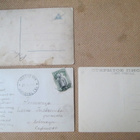 kolme vintage taidekorttia - 1900-luku alku - pikkukuva 2