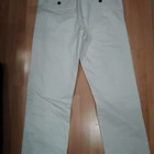 DRESSMANN W33", L30" valkoiset housut. - pikkukuva 2