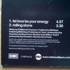Robbie Williams - Let Love Be Your Energy CDS - pikkukuva 3