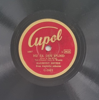 Savikiekko 1949 - Harmony Sisters - Cupol C-2001