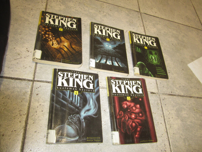 STEPHEN KING - KUOLEMAN KÄYTÄVÄ  1,,3,,4,,5,,JA 6