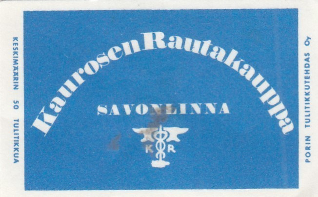 Savonlinna, Kaurosen Rautakauppa   b353
