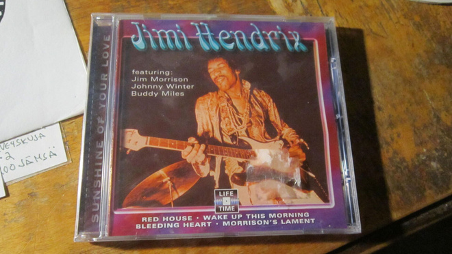 CD Jimi Hendrix Sunshine Of Your Love - avaamaton
