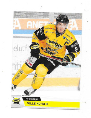 2018-19 Cardset #124 Ville Koho , Saipa