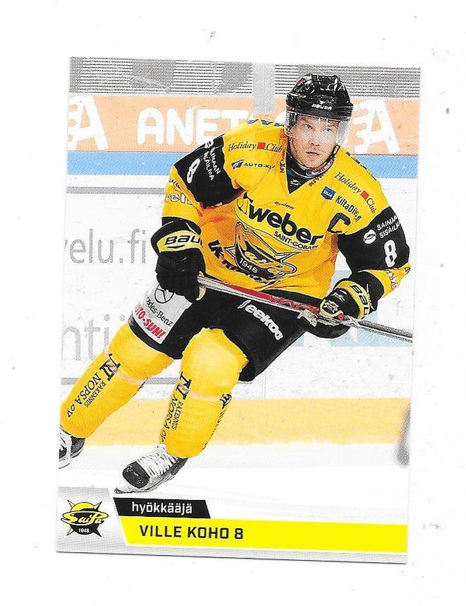 2018-19 Cardset #124 Ville Koho , Saipa