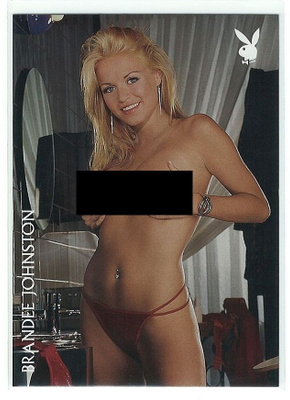 2005 Playboy Lingerie 100th Issue #37 Brandee Johnston