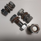 4 kpl Suuret pultit + mutterit halkaisija 2 cm - pikkukuva 1