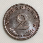 Saksa 2 Pfennig 1937D - pikkukuva 1