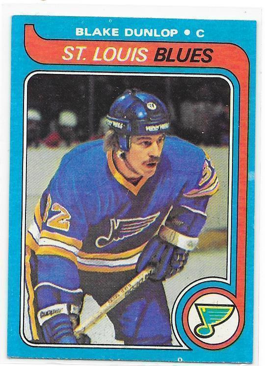 1979-80 Topps #174 Blake Dunlop St Louis Blues