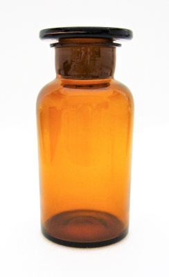 Vanha apteekkipullo
