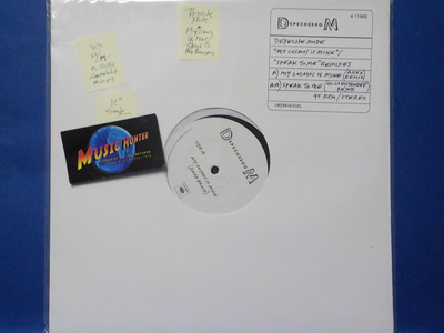 DEPECHE MODE - MY COSMOS IS MINE / SPEAK TO ME (REMIXES) LP