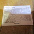 Chymos Robinson crusoe n:o 20 purkkakuva - pikkukuva 2