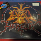HERETIC - GODS OVER HUMANS SLAVES UNDER SATAN M-/M- LP - pikkukuva 1