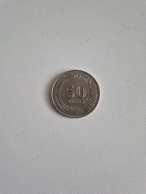 Singapore kolikko 1979 50 cent (14617)