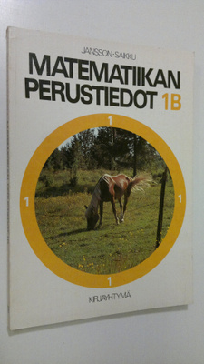 Riitta ym. Jansson : Matematiikan perustiedot 1B