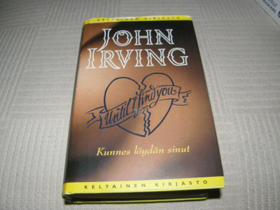 John Irving Kunnes löydän sinut -sid