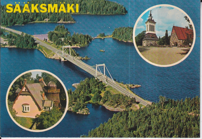 Sääksmäki, sommitelmakortti ,  e94
