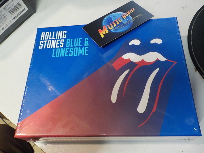 ROLLING STONES - BLUE & LONESOME UUSI CD DELUXE EDITION BOX