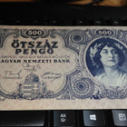 Hungary Unkari 500 Pengö 1945 P117 XF - pikkukuva 1